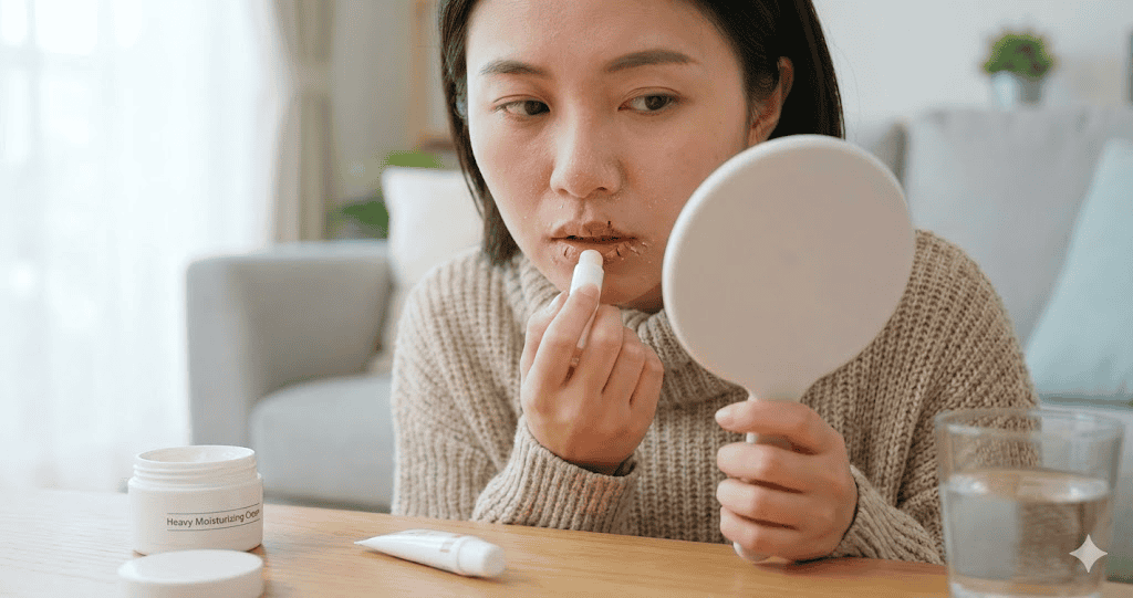 口服 A 酸可能影響皮膚、黏膜與身體代謝狀況。